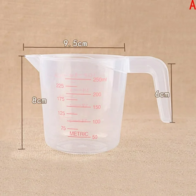 Clear Plastic Liquid Measuring - Image 8