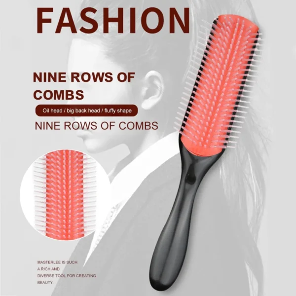 9-Rows Detangling Hair Brush
