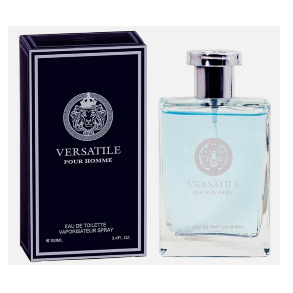 Lion Versatile for Men Perfume 100ml Eau De Parfum Vaporisateur Spray Lemon
