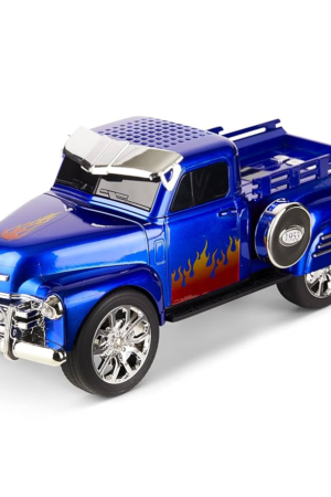 QFX Bluetooth 1953 Hot Rod Pickup Truck Replica Speaker – Retro Wireless Speaker with Powerful Sound
