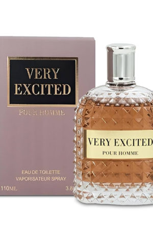 EBC Very Excited Men Perfume – Long-Lasting Eau De Parfum Spray 3.4 Fl Oz