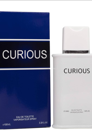 EBC Curious Eau De Toilette for Men – 3.4 Oz Spray