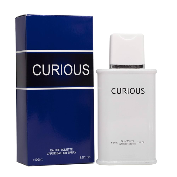 EBC Curious Eau De Toilette for Men – 3.4 Oz Spray