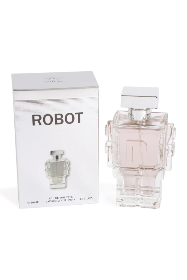 Robot Silver Men Perfume 3.4 Fl Oz | Long Lasting Eau De Parfum Spray