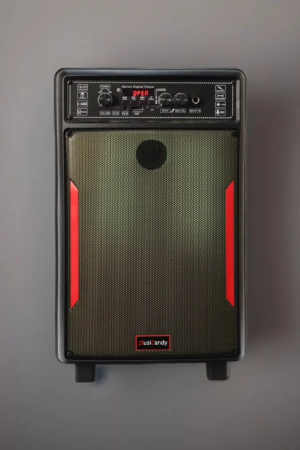 Musicandy Recharging Event Speaker with LED Lights – Portable Bluetooth Speaker with Powerful Sound & Long-Lasting Battery
