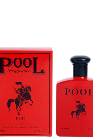 EBC Perfume Pool Red – Men’s Eau De Parfum 100ml Spray – Rich Woods & French Essential Oils