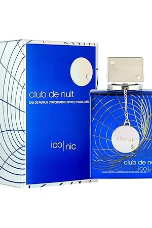 Armaf Club de Nuit Blue Iconic for Men Eau de Parfum Spray 3.6 Ounce